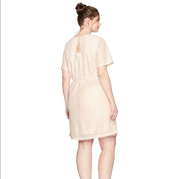π₯HPπ₯ NWT JUNAROSE PEACHY NUDE DRESS - Picture 2 of 5